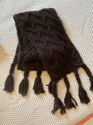 Sciarpa nera Stefanel