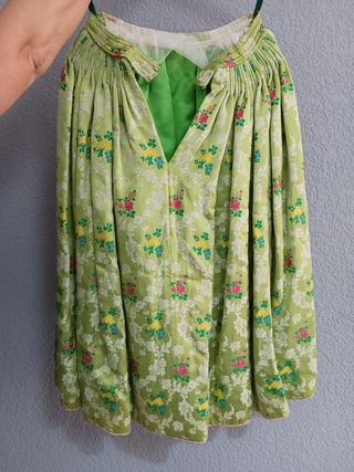 Traje fallera niña 5 a 8 añod