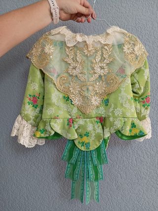 Traje fallera niña 5 a 8 añod