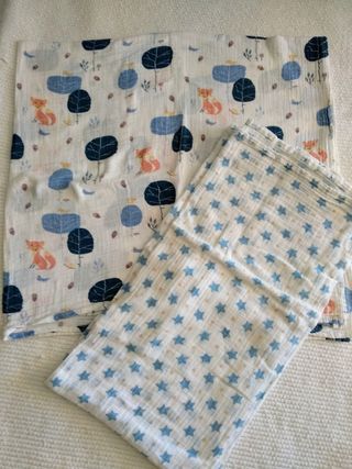 2 Gasas Grandes Bebé