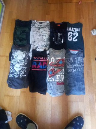 Camisetas manga larga chico.11/12