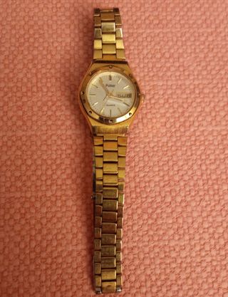 Reloj Pulsar Chapado en Oro
