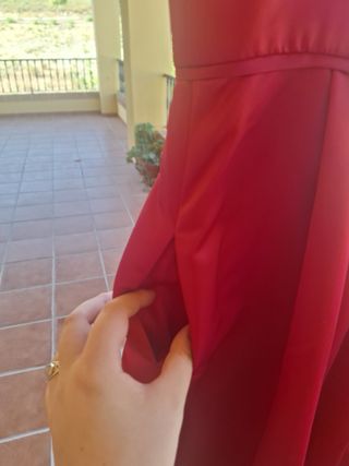 Vestido de Gala Rojo estilo Chanel