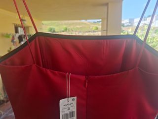 Vestido de Gala Rojo estilo Chanel