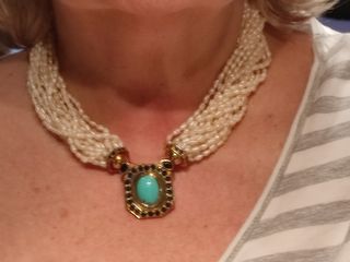 Collar perlas