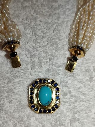 Collar perlas