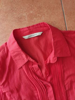 Blusa camisa mujer Zara talla L