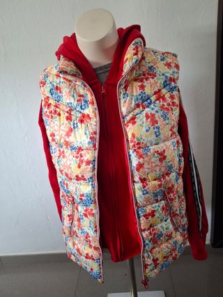 Chaleco acolchado niña. Talla 13/14 