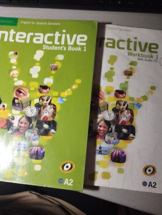 Libro inglés Interactivo Student's book 1 nivel A2