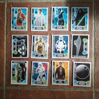 Álbum star Wars completo 120 cromos
