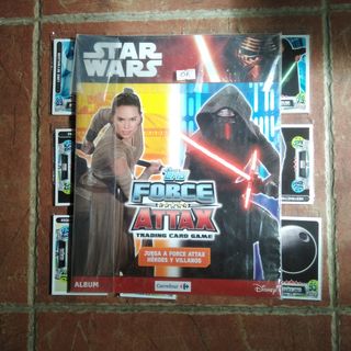 Álbum star Wars completo 120 cromos