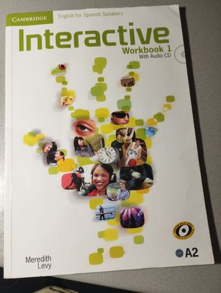 Libro inglés interactive Workbook 1 nivel A2