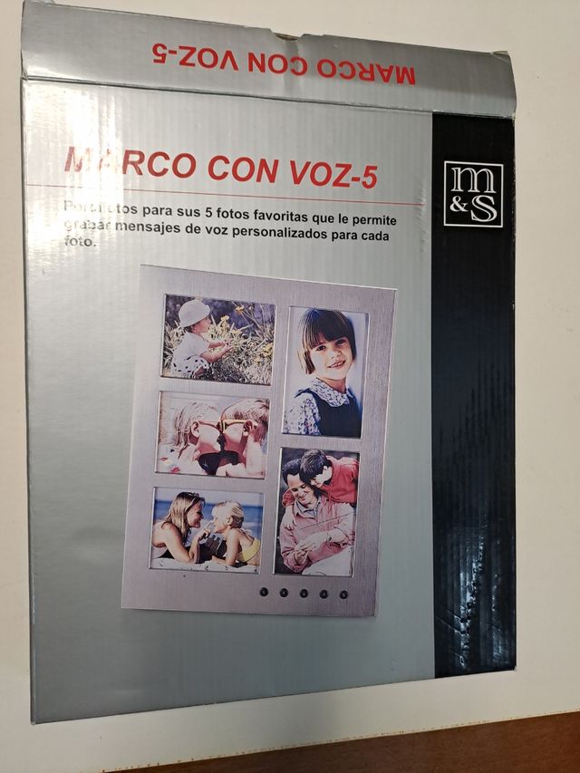 Portafotos con voz