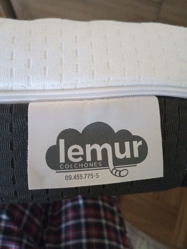 Colchon plagiocefalia 140x70 Lemur