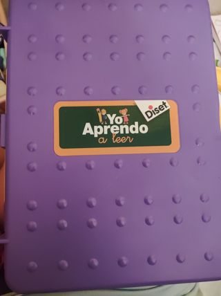 Juego yo aprendo a leer diset