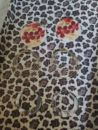 Pendientes de bisutería