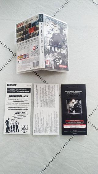 ESP Metal gear solid peace walker psp