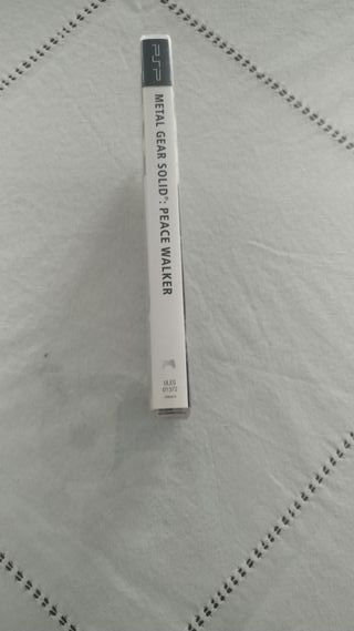 ESP Metal gear solid peace walker psp