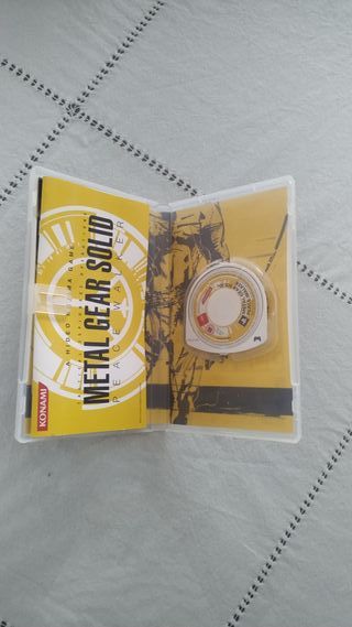 ESP Metal gear solid peace walker psp