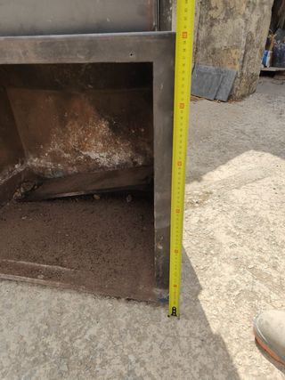 Chimenea para empotrar en obra
