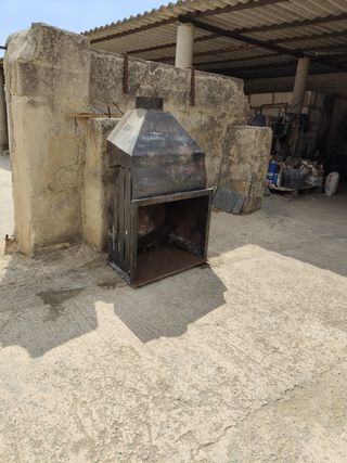 Chimenea para empotrar en obra