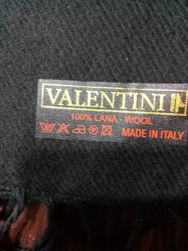 Sciarpa uomo lana e seta lunga 1,44 cm