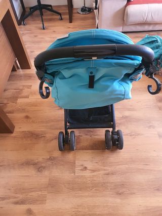 Carro silla de paseo GB QBIT+ y accesorios.
