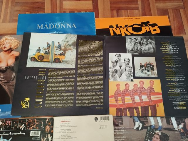 Vinilos Madonna, New Kids On The Block