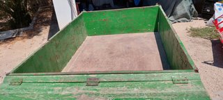Remolque agrícola para motocultor o articulado