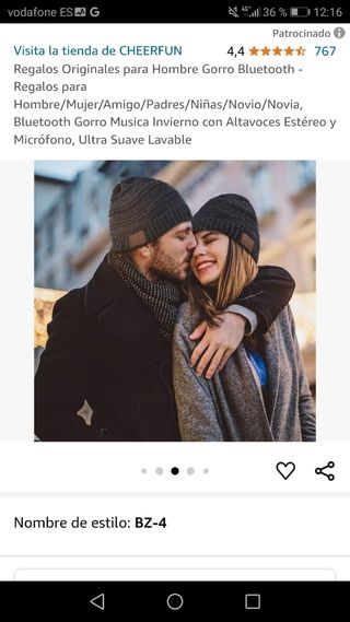 Gorro deportivo inteligente (Bluetooth)