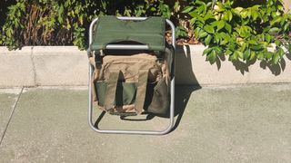 Taburete silla plegable con mochila 