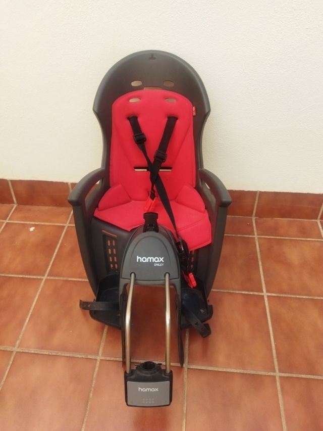 Silla de bebé para bicicletas.