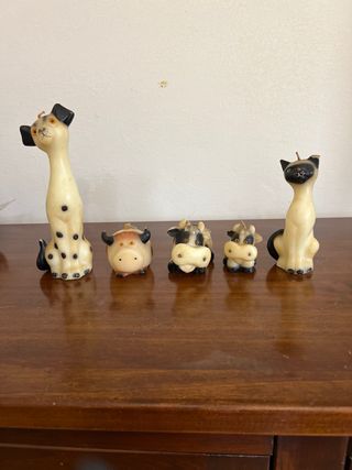 Candele a forma di animali