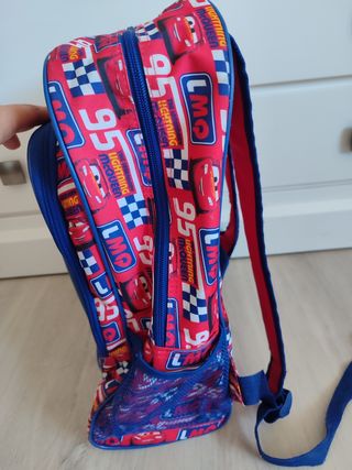 mochila niño cars