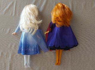 Ana y Elsa de Frozen