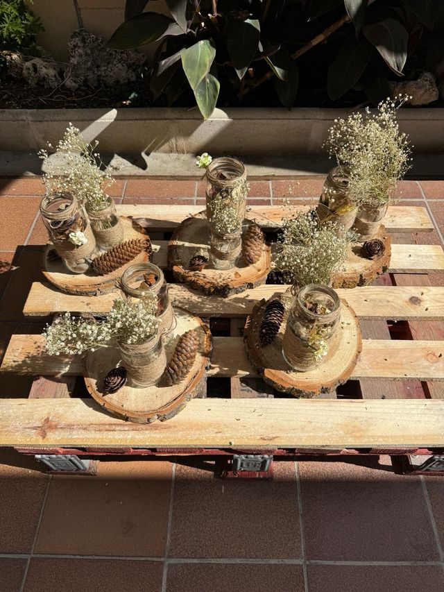 Pack 5 Centros de mesa