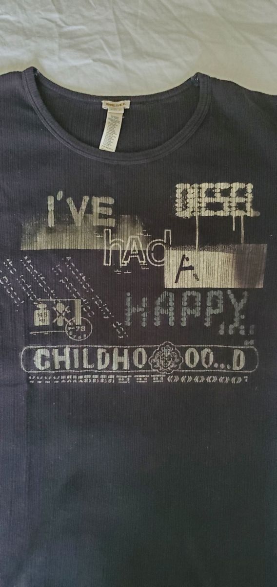 Tshirt pigiama Tg XL Diesel nero