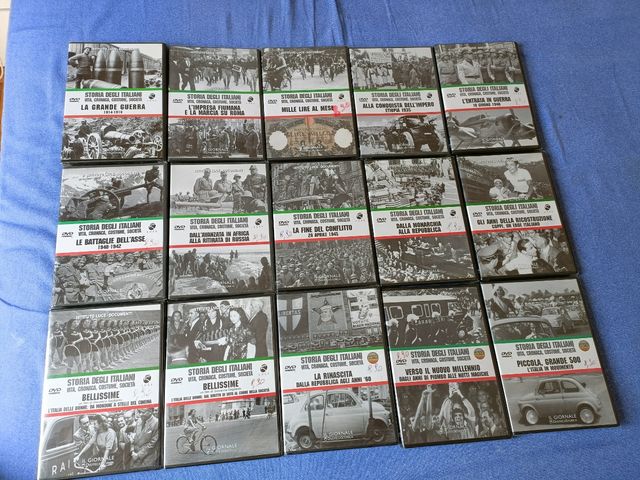 DVD luce Storia degli italiani