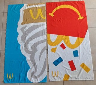 N. 2 teli mare 🌊 MC Donald's