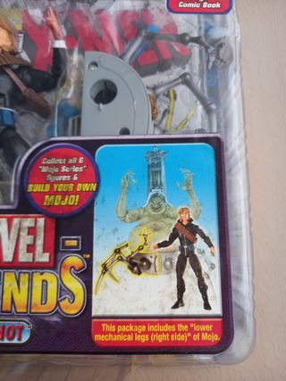 Marvel legends Longshot, Toybiz.