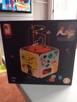 Juguete educativo de madera