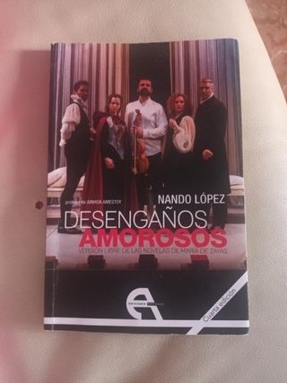 Libro lectura " Desengaños amorosos"