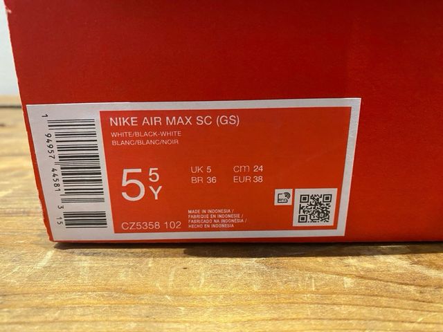 Zapatillas Nike Air Max SC talla 38