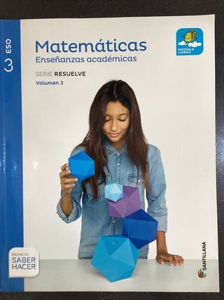 Matematicas 3 ESO Santillana