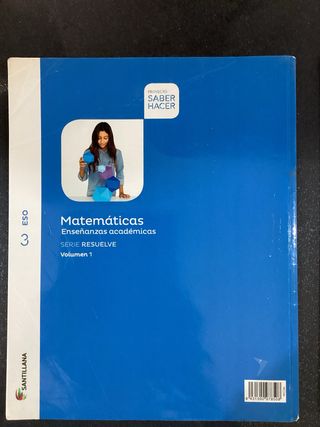 Matematicas 3 ESO Santillana