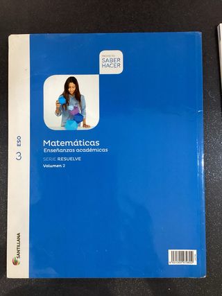 Matematicas 3 ESO Santillana