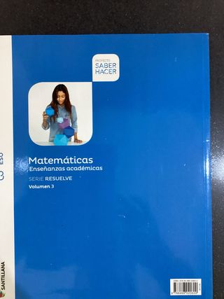 Matematicas 3 ESO Santillana