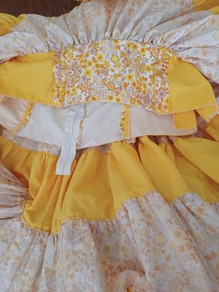 Vestido traje flamenca niña