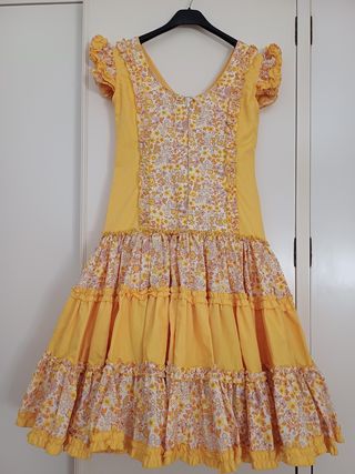 Vestido traje flamenca niña