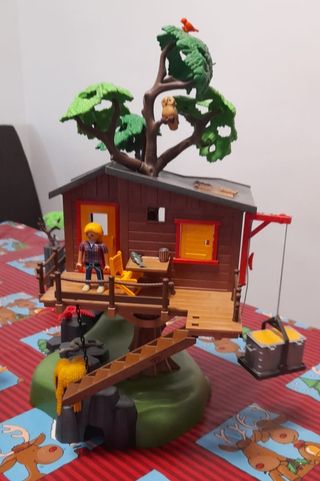 Casa del árbol playmobil